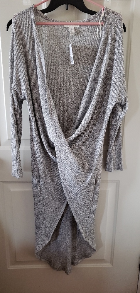 Plus Size Forever 21 Drape hi-lo sweater
